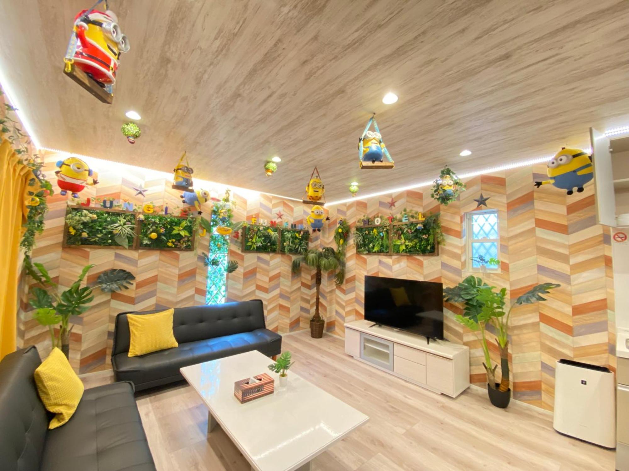 אוסקה Hotel Jungle Fun Fun מראה חיצוני תמונה