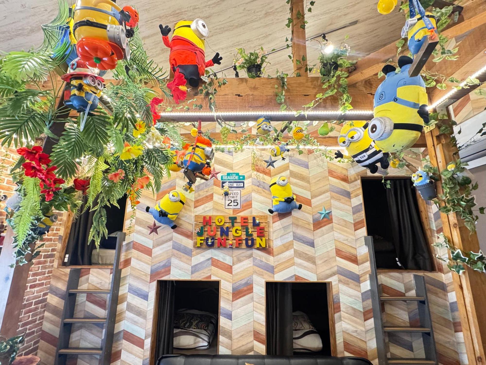 אוסקה Hotel Jungle Fun Fun מראה חיצוני תמונה